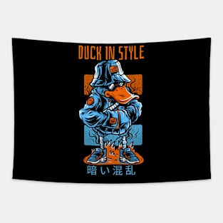 Duck in style Tapestry