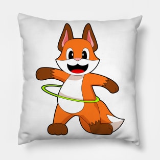 Fox Fitness Gymnastics Sports Pillow