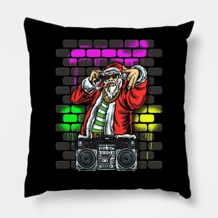 Hip Hop Santa Pillow