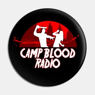 Camp Blood Radio Pin