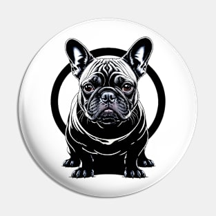 French bulldog Pin