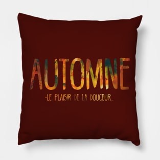 Fête de la vie : l'automne Pillow