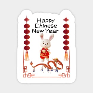 Chinese New Year: The Year of the Rabbit Magnet