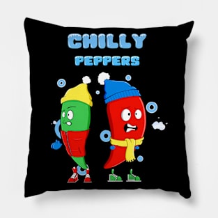 Chilly Peppers Pillow