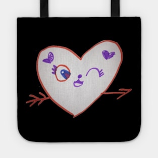 Winky Heart Tote