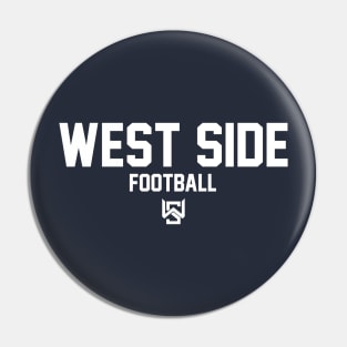 West Side Football Pin