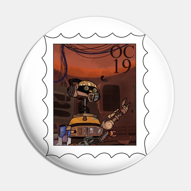 Oga’s Cantina Stamp Pin by jasmineclarino