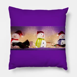 Snowmen Pillow