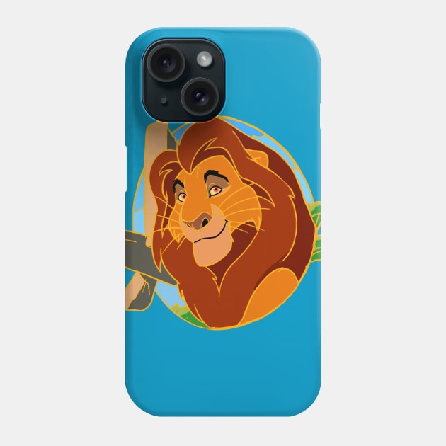 Mufasa Phone Case by SophieScruggs