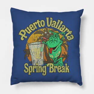 Puerto Vallarta Spring Break 1980 Pillow