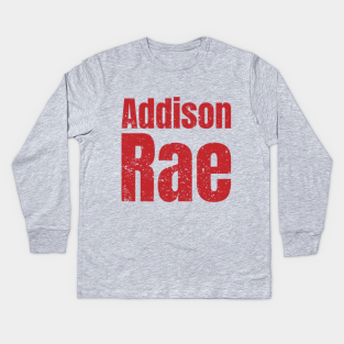 Addison Rae Kids Long Sleeve Shirts Teepublic Uk