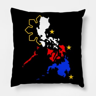 Philippine Map Pillow