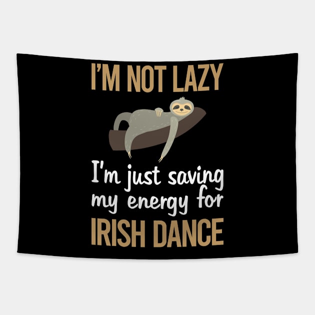 Saving Energy Irish Dance Dancing Dancer Tapestry by lainetexterbxe49