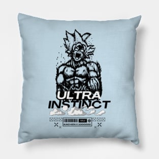 Ultra instinct streetwear Pillow