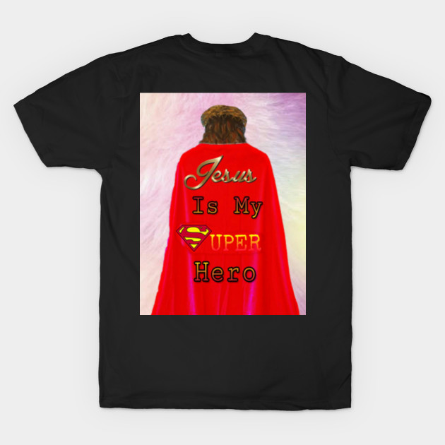 superhero shirt with jesus