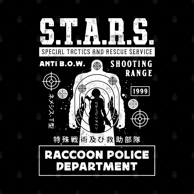 Raccoon City Shooting Range White by Lagelantee
