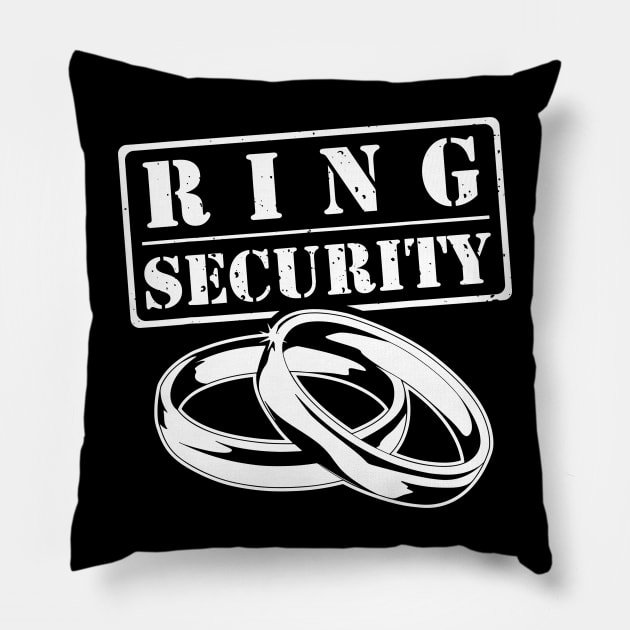 Ring Security Pillow by vouch wiry