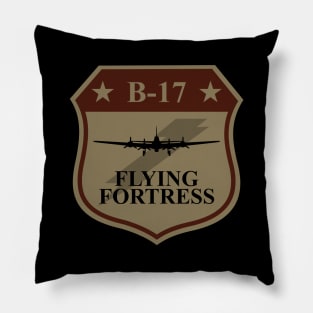 B-17 Flying Fortress Patch Pillow