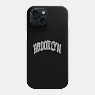 Brooklyn Varsity Gray Text Phone Case