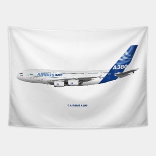 Illustration of Airbus A380 In House 2010 Tapestry