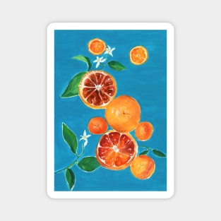 Blood oranges Magnet