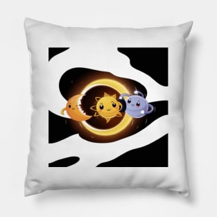 Total Solar Eclipse 2024 Pillow