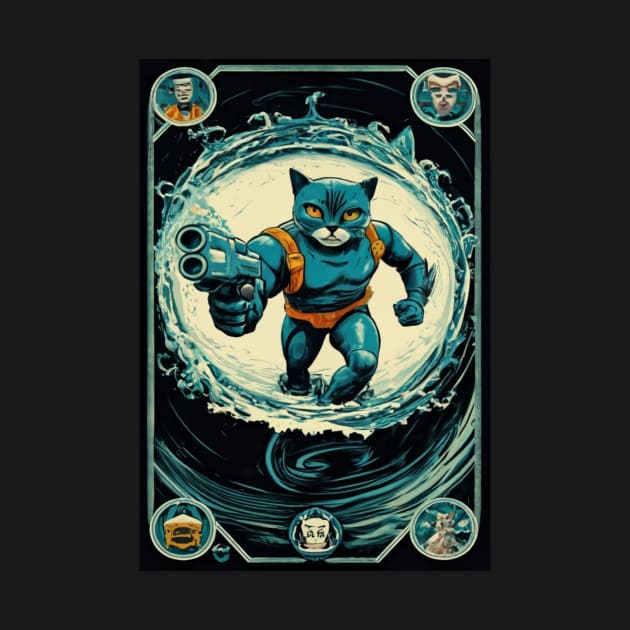 Cat Man Super Hero New Breed Card Collection by joolsd1@gmail.com