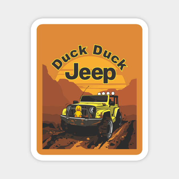 Duck Duck Jeep Magnet by Duck Duck Jeep
