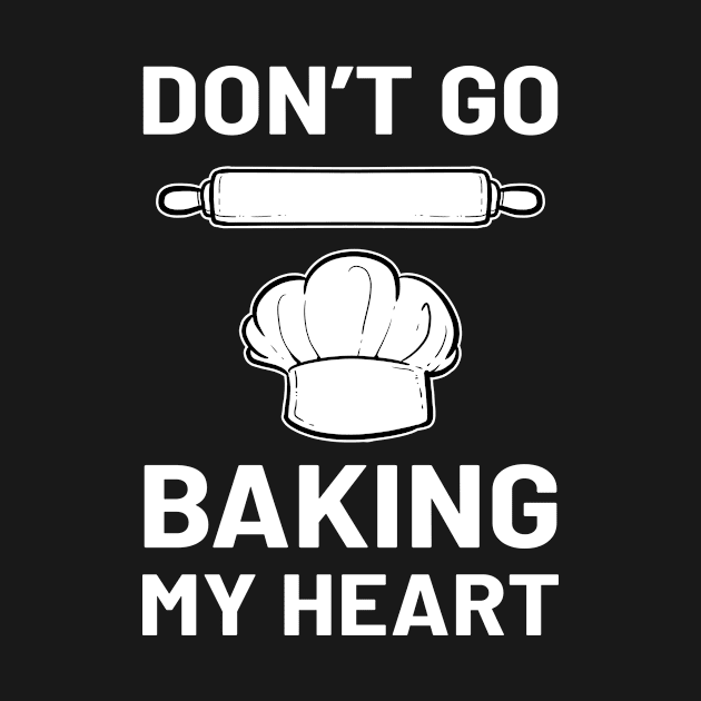 Baking My Heart Baker Pastry Chef Baking Gift Idea by amango