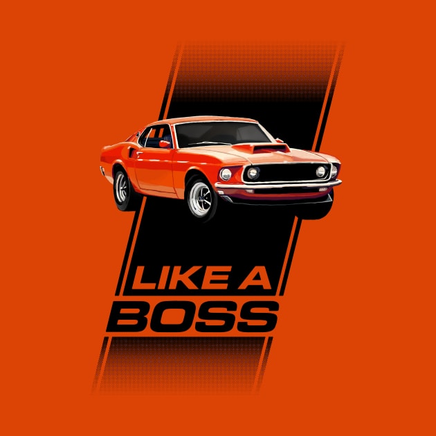 1969 Mustang Boss 429 - Like a Boss! by Jarkkokarkko