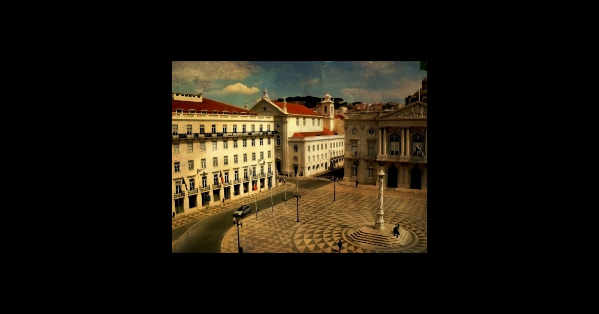 Lisbon....Town Hall square. Câmara Municipal de Lisboa Lisbon Town