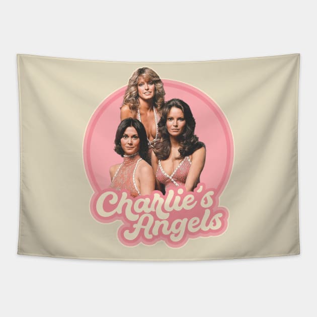 Charlie's Angels Tapestry by darklordpug