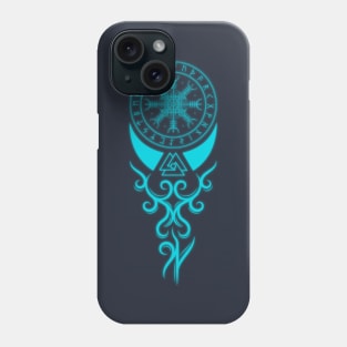 Aegishjalmur Helm of Awe Viking Nordic Runes Gift Present Phone Case