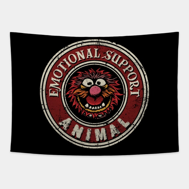 Emotional Support Animal Tapestry by kg07_shirts