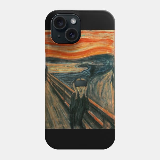 Oculus Scream Phone Case by phneep