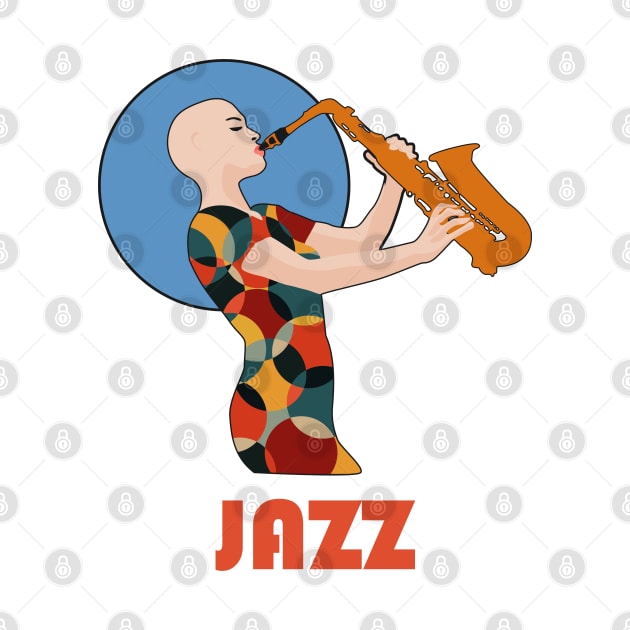 Jazz by Womens Art Store