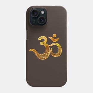 Sacred golden OM Phone Case