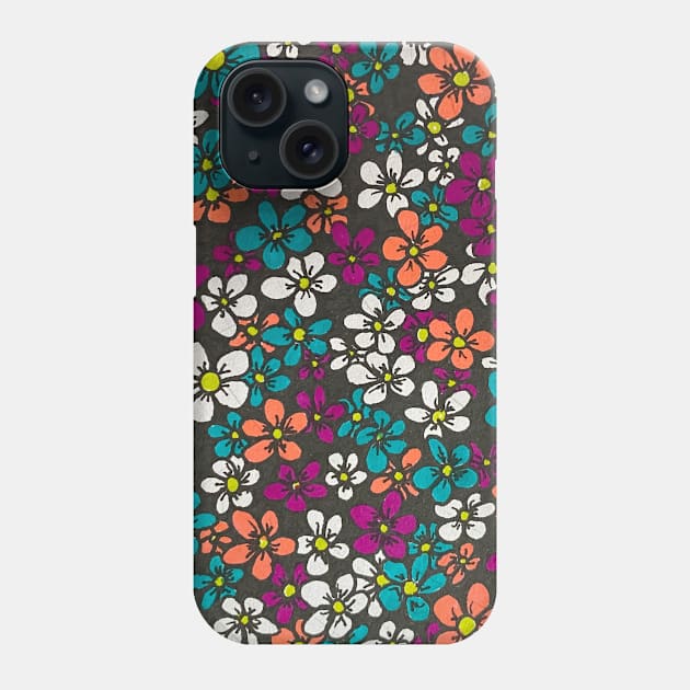 Colored Daisies Phone Case by DentistArt2022