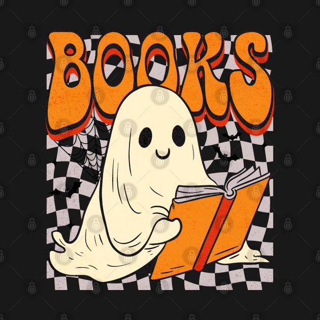 Book Reading Ghost T-Shirt by Gold Dust Publishing