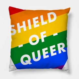 Shield of Queer Pillow