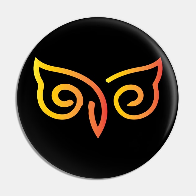 owl art Abstract Pin by Seven Seven t