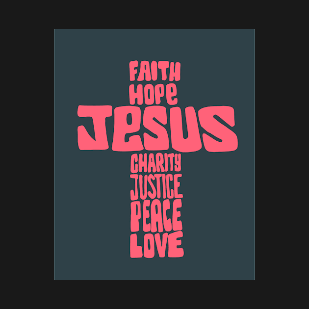 Jesus Christ Cross illustration by bernardojbp