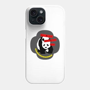 Panda Outta Fun By Abby Anime(c) Phone Case