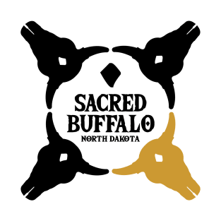 Sacred Buffalo Collection - Buffalo Skull n°3, Sacred Ring T-Shirt