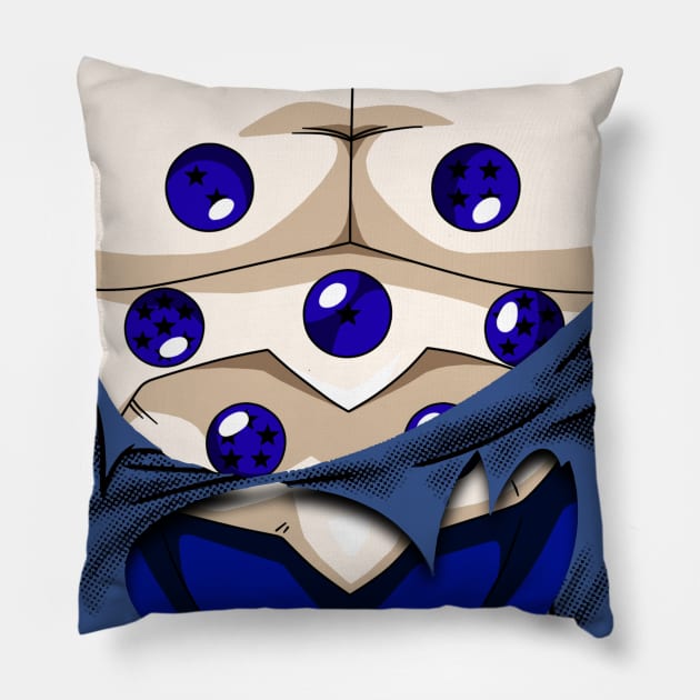 Ih Shinron Chest Dragon Ball Gt Pillow by GeekCastle