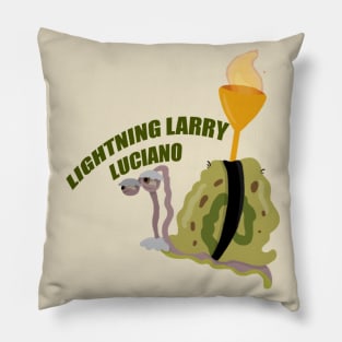 Lightning Larry Luciano Pillow