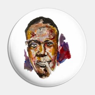 Painting of Robert Johnson Pin