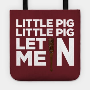 Little Pig Little Pig Let Me In. Tote