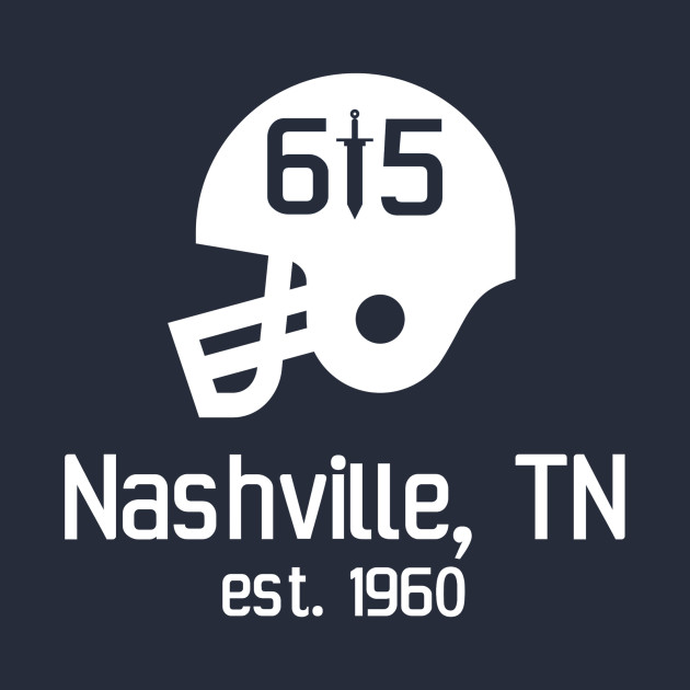 Nashville, TN Football by G-Squared Tees