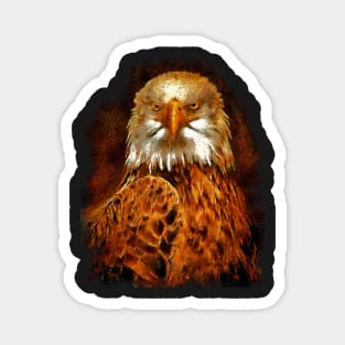 Bald eagle spirit of freedom and adventure Magnet